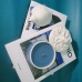 C&H Sea Style Blue Shell Ceramic Candle Jar Set Elegant Diy Logo Soy Wax Candle Set Gift Home Deco