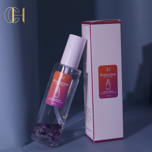 C&H Wholesale Customized Fragrance White Frosted Glass Mist air Freshener Home Linen Spray Elegant