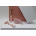 C&H Customized Rose Quartz Jade Roller Gua Sha Set Amethyst Pink Jade Heart Shaped Gua Sha Stone Face Roller Crystal Guasha Set
