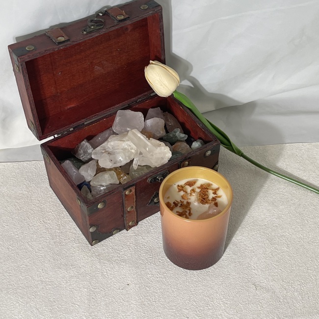 C&H Customized Color Hot Selling Home Accent Candle in Aluminum Wedding Decoration Scented Candles Light Holder