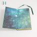 C&H Customized Logo Green Zodiac Crystal-Embedded B5 Notebook Gemstone Center Astrology Enthusiasts