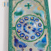 C&H Customized Logo Green Zodiac Crystal-Embedded B5 Notebook Gemstone Center Astrology Enthusiasts
