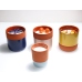C&H Wholesale Terracotta Soy Wax Candle Holder Scented Wax Jar Crystal Porcelain Candle Container Ceramic Candle Cup