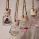 C&H Delicate Design Car Perfume Bottle 10ml Car Perfume Diffuser Bottle Car Perfume Bottle with Clips