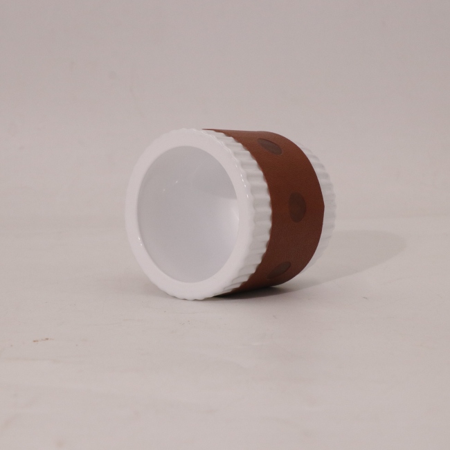 C&H Home Decor Custom Moon Phase Theme Ceramic Soy Wax Candle Coffee Cup Shape Candle Jar