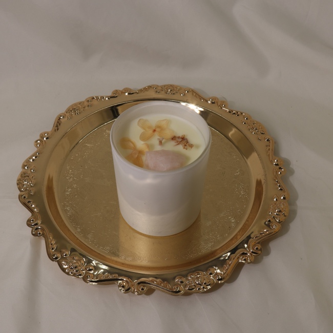Wholesale Multi Colors 160g Elegant Candle Vessel Container Empty Custom Glass Luxury Jars Holder