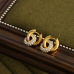 C&H Customized New Fashion Crystal Zircon Hoop Earring 18k Gold Plated Cubic Zircon Crystal Earring for Lady