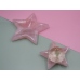 C&H Durable Pink Crystal Soap Rack Dish Bar Holder with Drain Hole Polished Craft Bathroom Decor Dream Craft