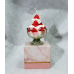 C&H Strawberry Cream Tower Handmade Soy Wax Scented Candle Private Label Scented Scented Candle For Gift