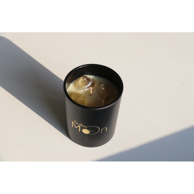 C&H Customized Logo Crystal Stone Soy Wax Candle Scented Candles Fragrance Oils Aromatherapy Aroma Candles With Boxs