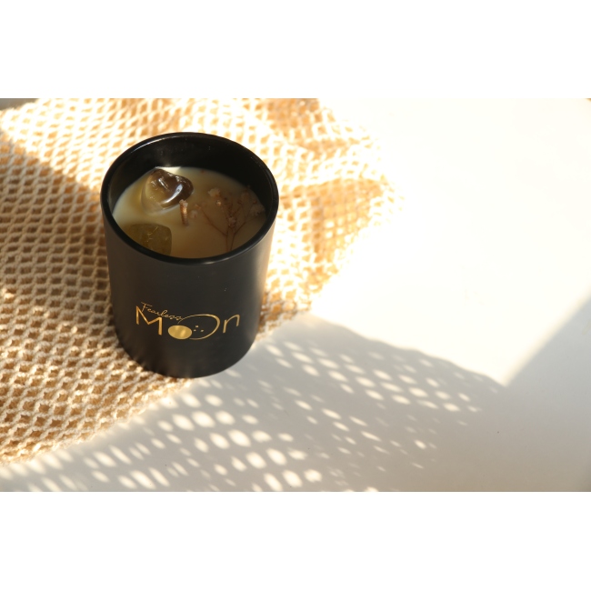C&H Customized Logo Crystal Stone Soy Wax Candle Scented Candles Fragrance Oils Aromatherapy Aroma Candles With Boxs