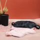 C&H Custom Eye Mask Gift Set Eye Mask Storage High Quality Real Silk Crystal Eye Mask for Adult