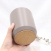 C&H Simple Custom Logo Home Deco Engraved Cement Candle Grey Large 1000g 35oz Empty Candle Jar