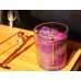 C&H Home Deco Personalized Logo Luxury Healing Crystal Infused Scented Chakra Soy Wax Candle