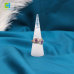 C&H Customized Design Natural Crystals Healing Stones Jewelry Hexagonal Prisms Ring Holder Selenite Crystal Jewelry Holder Stand