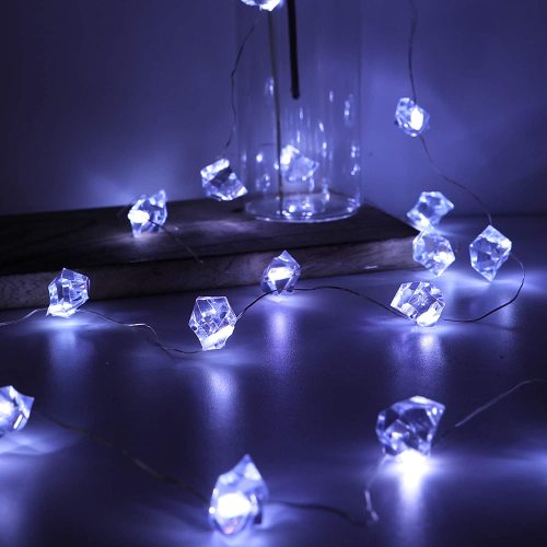 C&H 1M 2M 3M 5M 10M Led Light Christmas Decoration Crystal Fairy String Lights Battery Operated