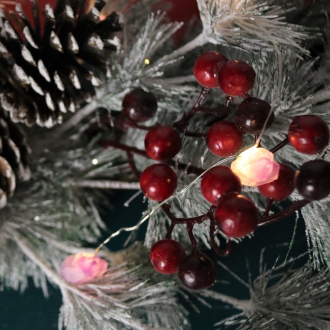 C&H 1M 2M 3M 5M 10M Led Light Christmas Decoration Crystal Fairy String Lights Battery Operated