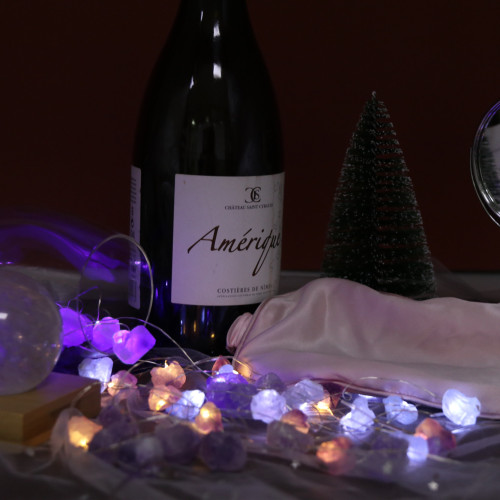 C&H 1M 2M 3M 5M 10M Led Light Christmas Decoration Crystal Fairy String Lights Battery Operated