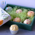 C&H Customized Package Organic Ball Shape Bubble Shower Fizzies Foot Spa Bath Bombs