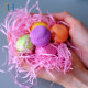C&H Customized Package Organic Ball Shape Bubble Shower Fizzies Foot Spa Bath Bombs