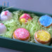 C&H Customized Package Organic Ball Shape Bubble Shower Fizzies Foot Spa Bath Bombs