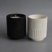 C&H Customized Scented Soy Wax Candle Jar With Lid Ceramic Vertical Grain Candle for Home Deco