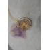 C&H Customized Logo Crystal Pens High Quality Crystal Citrine Amethyst Agate Gravel Energy Healing Crystal Pen