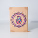 C&H New Arrival Pu Leather Notebook Festival Gift Customized Chakra Design Spirit Healing Natural Crystal Journal