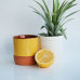 C&H Aromatherapy Candle Manufacturer Scented Wax Soy Wax Candle Ceramic Cup Ornament Fragrance Gift