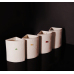 C&H Bluk Handmade Square 4/6/8 oz Aromatherapy Soy Wax Ceramic Candle Jars Colorful Eco-friendly Home Decoration