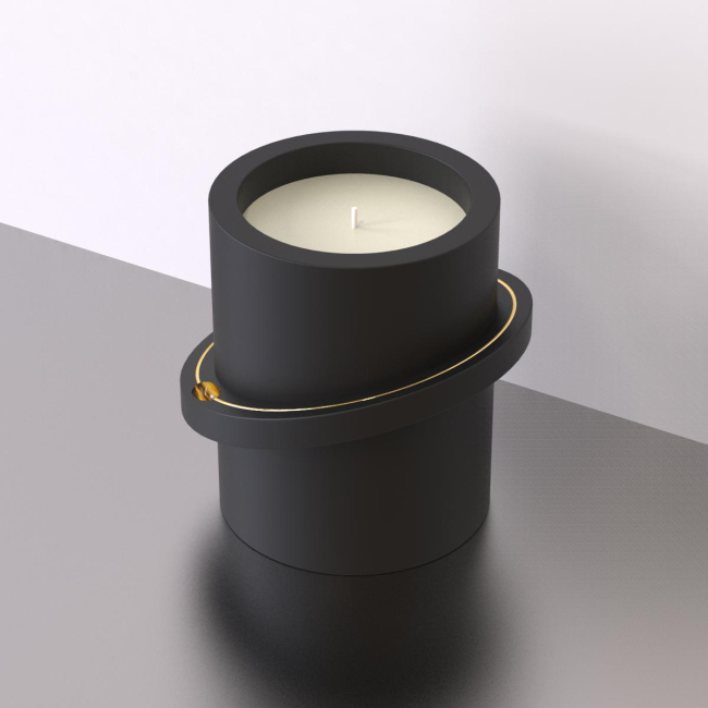 C&H Bluk Handmade Square 4/6/8 oz Aromatherapy Soy Wax Ceramic Candle Jars Colorful Eco-friendly Home Decoration