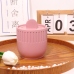 C&H New Nordic Design Custom Concrete Empty Candle Jar With Lid Colored Pink Yellow Candle Jar