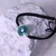 C&H Rope String Evil Eye Charm Bracelet Handmade Black String Devil Eye Charm Bracelet
