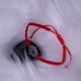 C&H Rope String Evil Eye Charm Bracelet Handmade Black String Devil Eye Charm Bracelet