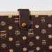 C&H Customized Logo High End Pu Leather Designer Luxury Women's Wallet Leather Carteras Card Holder