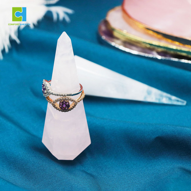 C&H Luxury Crystal Zircon Devi Eye Ring Colored Crystal Hollow Evil Eye Hand Ring Gift