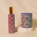 C&H Occultism Glass Candle Diffuser Evil Eye Patterned Reed Diffuser Bottle Home Fragrance Set Diffuser Candle