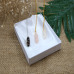 C&H Customized Design Hand-Wrapped Hexagonal Pendant Necklace Natural Stone Crystal Bullet Point Wirework Jewelry