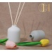 CHHC Customized Logo Ceramic Candle Jar Reed Diffuser Jar Set Home Deco