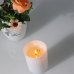 C&H Customized Hot Selling Aromatherapy Candle Jars Suitable White Glass Soy Wax Candle  for Home Decoration