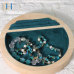 C&H Hot Selling Irregular Crystal Beads Bracelet Elastic String Double Layered Crystal Beaded Bracelet Sets