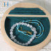 C&H Hot Selling Irregular Crystal Beads Bracelet Elastic String Double Layered Crystal Beaded Bracelet Sets