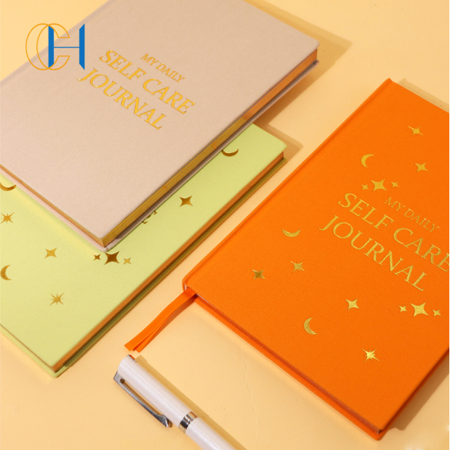 C&H Customizable Daily Self Care Journal Bespoke Cover Inner Pages Wellness Notebook