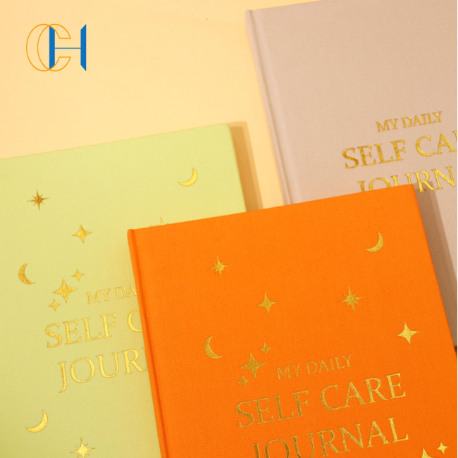 C&H Customizable Daily Self Care Journal Bespoke Cover Inner Pages Wellness Notebook