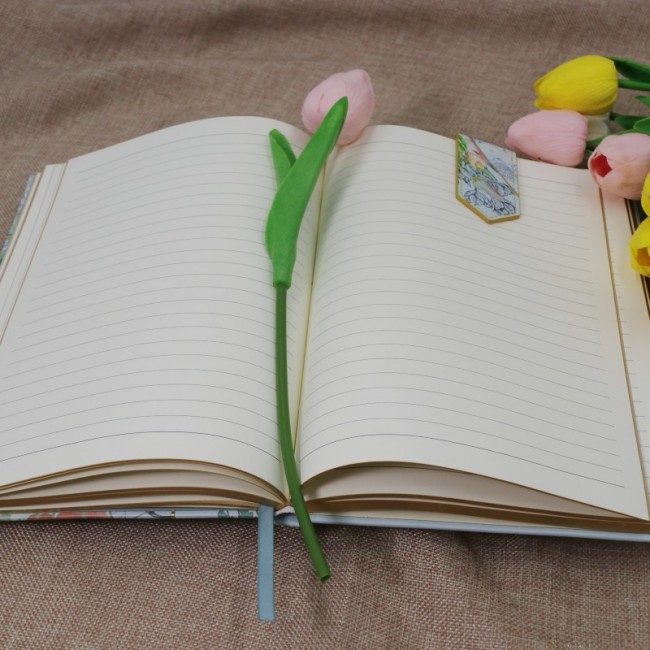 C&H New Arrival Pu Leather Cracked Notebook Festival Gift Customized Spirit Healing Natural Crystal Journal