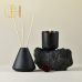C&H Unique Design Customs Reed Diffuser Candle Set Home Decoration Fragrance Essential Oil Ceramic Reed Diffuser Candle
