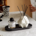 C&H Unique Design Customs Reed Diffuser Candle Set Home Decoration Fragrance Essential Oil Ceramic Reed Diffuser Candle