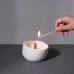 C&H Custom Logo 14 oz Scented Candle Colorful Empty Greek Cement Candle Jar Candle Pott with Lids
