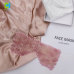 C&H Custom Pink Eye Mask Gift Set Eye Mask Storage High Quality Real Silk Crystal Eye Mask for Adult