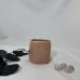 C&H High Quality Refillable Artistic Glazed Ceramic Candle Vessel Asymmetrical Wax Candle Container